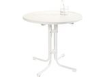 Tisch Quickstep, desinfektionsmittelbeständig, ø 700 mm
