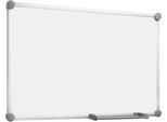 Whiteboard 2000 MAULpro, weiß kunststoffbeschichtet, Rahmen platingrau, 600 x 450 mm