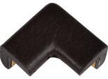 Knuffi® Schutzecke für Knuffi Eckschutzprofil Typ E, 2-schenkelig, Polyurethanschaum, schwarz