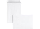 Versandtaschen Eurokuvert, DIN C5, ohne Fenster, haftklebend, 10 Stück, Papier, weiß