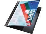 LEITZ® Schnellhefter Exquisit, DIN A4, PVC, schwarz