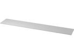 Abdeckplatte TOPAS LINE, für Regale und Schränke, B 2405 mm, lichtgrau