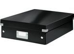 LEITZ® Organisationsbox Click + Store, mittel, schwarz