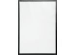 Durable Inforahmen DURAFRAME® Poster, Hoch-/Querformat, für 2 Poster, selbstklebend, aufklappbarer Magnetrahmen, B 745 x T 28 x H 1045 mm, PET, schwarz