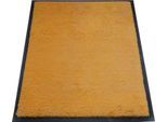 Schmutzfangmatte miltex Eazycare Style, eckig, antistatisch, UV-beständig, waschbar, High-Twist-Nylon & Niltrilgummi, 600 x 850 mm, braunbeige