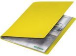 Leitz® Sichtbuch Recycle, A4, 20 dokumentenechte Sichthüllen, bis zu 2 Blatt/Hülle, Rückenschild, 100 % recycelbar, Kunststoff, gelb
