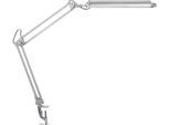 MAUL LED-Tischleuchte Atlantic, Klemme, silber