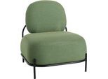 Sessel ADMIRAAL, Retro-Look, B 665 x T 710 x H 770 mm, grün