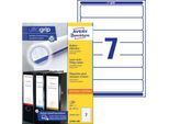 AVERY® Zweckform Ordner-Etiketten, ultragrip, 700 Stück