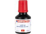 Nachfüll-Tusche edding T25 (Tropfdosierer), rot