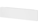 tesa® Küchen-Messerhalter, weiß, magnetische Leiste, selbstklebend (Power.Kit), L 265 x B 35 x H 65 mm, inkl. Adapter & Wasserwaage
