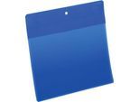Neodym-Magnettaschen B 210 x H 148 mm (A5 quer), 10 Stück, blau