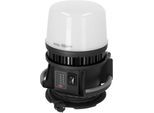 Brennenstuhl Multi Battery LED 360° Hybrid Baustrahler, Akku-Statusanzeige, 4 Schaltstufen, Netz- & Akkubetrieb, 100W, 12000 lm, IP54, schwarz