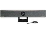 Videobar Barco ClickShare Bar Core, für kleine bis mittelgroße Räume, 3840 x 2160 px, 2 x 10 W, USB/LAN/WLAN, mit 1 ClickShare Button, schwarz