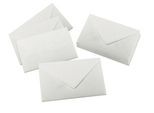 Briefumschläge Sigel, C6, 24 Stück, Spezialpapier, weiß
