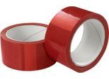 Sicherheitssiegelband "GEÖFFNET" rot, 50 mm x 50 m