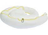 Ölsperren, 185 l Aufnahme, PP-Fasern, L 5.000 x Ø 130 mm, weiß, 2 Stück