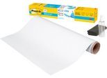 Whiteboardfolie Post-it® Flex Write Surface, selbstklebend, beschreibbar, Mikrofasertuch & Sprühflasche, 1 Blatt auf Rolle, B 914 x H 1220 mm, weiß