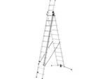 Vielzweckleiter Hailo S100 ProfiLOT, EN 131, LOT-System, bis 150 kg, 3 x 12