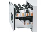 2. Auszugsebene für asecos Sicherheitsschränke der UB90 und UB30 Serie, Edelstahl 1.4301, B 942 x T 442 x H 45 mm, 7 l, bis 25 kg