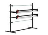Rocholz Doppel-Schneidständer System, feststehend, waagerecht, Schnittbreite 1600 mm, B 1970 x T 850 x H 1665 mm