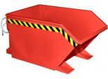 Kippbehälter Typ GU, 500 Liter, rot