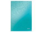LEITZ Notizbuch WOW 4626, DIN A4, kariert, eisblau