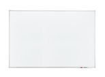 Franken Whiteboard X-tra! Line, Wandmontage im Hoch- & Querformat, weiß emailliert, antimikrobiell, Aluminiumrahmen, magnethaftend, Ablageschale, B 1800 x H 1200 mm, SC3805