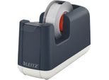 Leitz® Tischabroller für Klebefilm Cosy, für Rollen mit L 33 m x B 19 mm, Füße, inkl. Klebefilmrolle, Kunststoff, grau