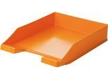 Ablagekorb HAN Klassik, für Format A4/C4, mit Beschriftungsfeld, stapelbar, B 255 x T 348 x H 65 mm, Kunststoff, orange, 10 Stück