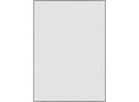 moedel Wandschild Madrid, DIN A3, Aluminiumrahmen, Klebemontage, Polyester-Abdeckung, B 299,5 x H 422,5 mm, silber