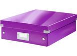 LEITZ® Organisationsbox Click + Store, mittel, violett