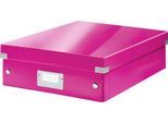 LEITZ® Organisationsbox Click + Store, mittel, pink