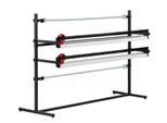 Rocholz Doppel-Schneidständer System, feststehend, waagerecht, Schnittbreite 2000 mm, B 2370 x T 850 x H 1665 mm