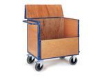 Holzkastenwagen mit Deckel, 1165x765 mm
