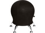 Hocker Sitness 5, mit integriertem Gymnastikball, belastbar bis 110 kg, schwarz
