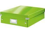 LEITZ® Organisationsbox Click + Store, mittel, grün