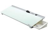 Glas-Memoboard Nobo Diamond, f. Schreibtisch, magnethaftend, mit verborgenem Organizer