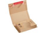 ColomPac Wickelverpackung CP 020, mit Selbstklebeverschluss, Wellpappe, braun, B 299 x T 175 x H 80 mm (A5+), 20 Stück