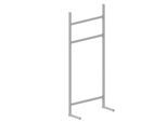 Variabo Leerregal, Grundfeld, einseitig, L 1000 x H 2500 mm