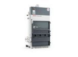 Ballenpresse HSM V-Press 605 230V, 3 vertikale Umreifungen für Ballen bis 70 kg, Presskraft 57 kN, TorsionControlSystem, Schwenktür