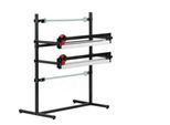 Rocholz Doppel-Schneidständer System, feststehend, waagerecht, Schnittbreite 1000 mm, B 1370 x T 850 x H 1665 mm
