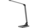 Hansa LED Tischleuchte Breeze, dimmbar, 3 Farbtemperaturen, bis 5800 K, 8,5 W, grau/metallic