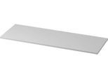 Abdeckplatte TOPAS LINE, für Regale und Schränke, B 1205 mm, lichtgrau