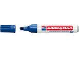 edding No.1 permanent Marker, 1 Stück blau