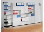 Büroregal Dante®, Regalfeld, H 2250 x B 800 mm, ohne Rückwand, lichtgrau