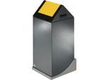 VAR Wandhalterung, für Wertstoffsammler mit einer Grundfläche von 320 x 320 mm & Volumen von 45 l, 1-fach