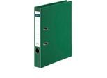 Ordner Schäfer Shop Select, DIN A4, Rückenbreite 50 mm, Griffloch, auswechselbares Rückenschild, Polypropylen, 1 Stück, grün