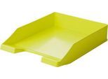 Ablagekorb HAN Klassik, für Format A4/C4, mit Beschriftungsfeld, stapelbar, B 255 x T 348 x H 65 mm, Kunststoff, lemon, 10 Stück