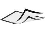 Duraframe Magnetrahmen Magnetic Plus A4, schwarz, 2 Stück